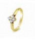 ANILLO 4 DIAMANTES TALLA BRILLANTE 0.26C 74A0019