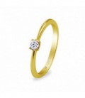 ANILLO 1 DIAMANTE TALLA BRILLANTE 0.10CT 74A0005