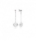 PENDIENTES PLATA CIRCON FUCSIA 296577FPC