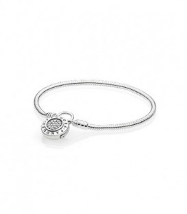 PULSERA PLATA CIE LOGO CANDADO 597092CZ-19