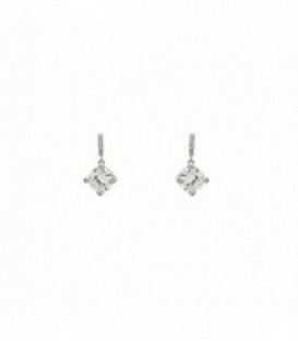 PENDIENTES PLATA CIRCONITA LARGO 12177-A