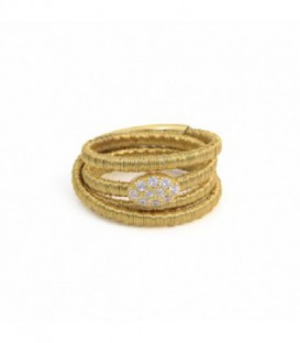 ANILLO VUELTAS DORADO/OVAL ANB261-316