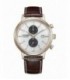 ECO-DRIVE CHRONO SS CORREA PIEL MARRON CA7063-12A