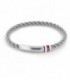 PULSERA RIGIDA TRENZA AC INOX. 2790342