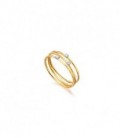 ANILLO BICOLOR TRIPLE 0,03 CTS GA104OA