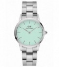 RELOJ DW ICONIC LINK 36 MM VERDE PASTEL DW00100539