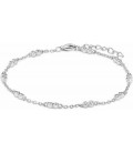 PULSERA PLATA ESLABONES CIRCONITAS SBR-101-106-UU