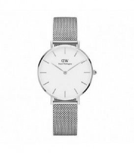 RELOJ DW 32 MM PLATEADO BLANCO CLASSIC DW00100164